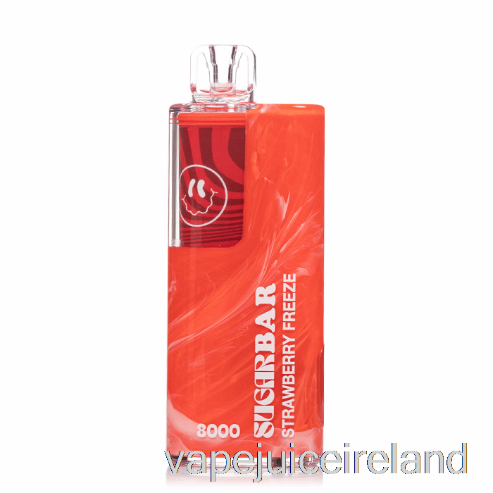 Vape Flavours Sugar Bar SB8000 Disposable Strawberry Freeze